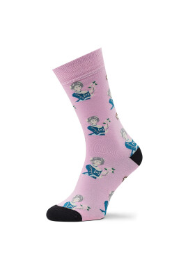 Curator Socks Дълги чорапи unisex Marie Antoinette Розов - Pepit.bg