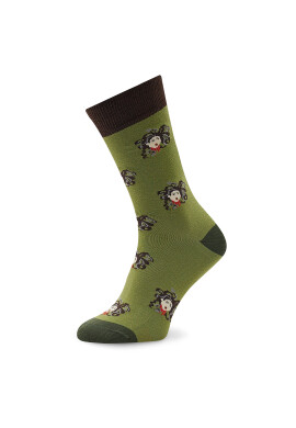 Curator Socks Дълги чорапи unisex Medusa Зелен - Pepit.bg