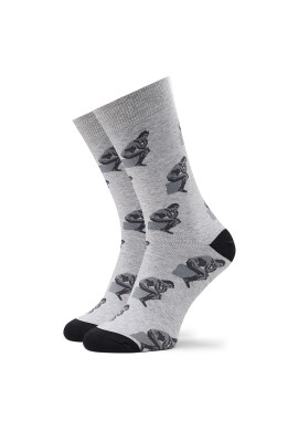 Curator Socks Дълги чорапи unisex Thinker Сив - Pepit.bg