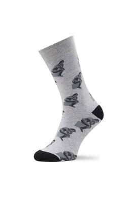Curator Socks Дълги чорапи unisex Thinker Сив - Pepit.bg