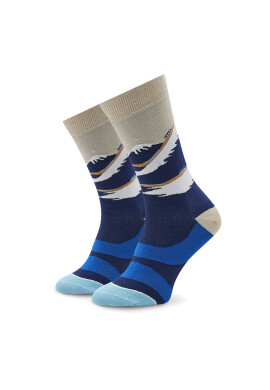 Curator Socks Дълги чорапи unisex Wave Цветен - Pepit.bg