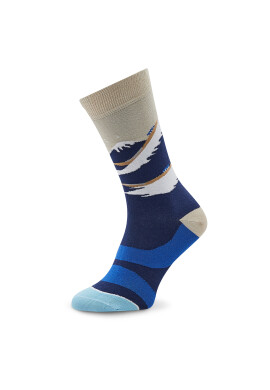 Curator Socks Дълги чорапи unisex Wave Цветен - Pepit.bg