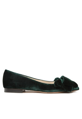 Custommade Балеринки Annabella Velvet 998620019 Зелен - Pepit.bg