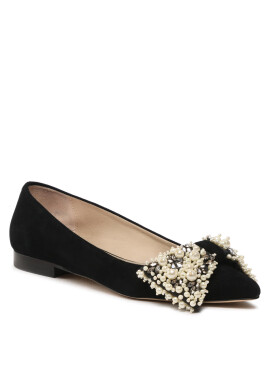Custommade Балеринки Annabellas Suede 999606020 Черен - Pepit.bg