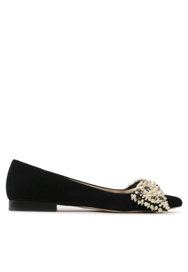 Custommade Балеринки Annabellas Suede 999606020 Черен - Pepit.bg