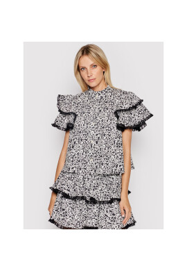 Custommade Блуза Betty 212377202 Черен Relaxed Fit - Pepit.bg