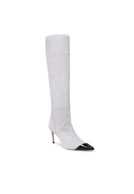 Custommade Ботуши Alia Suede 999607063 Сив - Pepit.bg