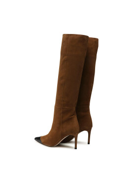 Custommade Чизми Alia Suede 999607063 Кафяв - Pepit.bg