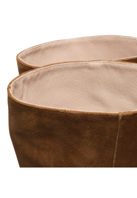 Custommade Чизми Alia Suede 999607063 Кафяв - Pepit.bg