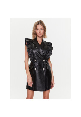 Custommade Кожена рокля 999418855 Черен Regular Fit - Pepit.bg