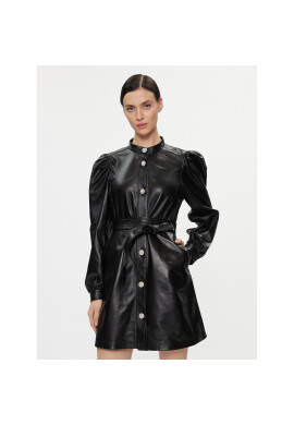 Custommade Кожена рокля Lanette 999418461 Черен Regular Fit - Pepit.bg