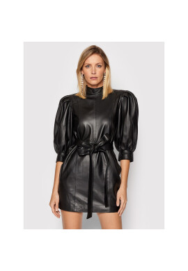 Custommade Кожена рокля Josette 213418408 Черен Regular Fit - Pepit.bg