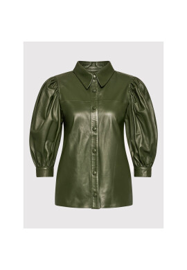 Custommade Риза Kesa 213418213 Зелен Regular Fit - Pepit.bg