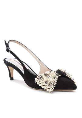 Custommade Сандали Alima Suede 999606017 Черен - Pepit.bg