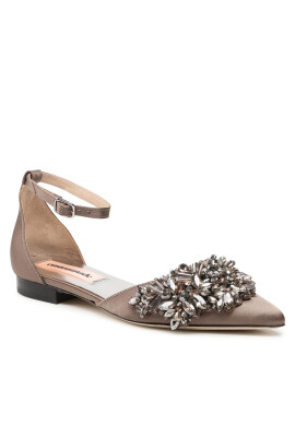 Custommade Сандали Mathilda Crystal 212632039 Кафяв - Pepit.bg