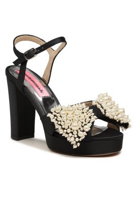 Custommade Сандали Melody Pearl 999623045 Черен - Pepit.bg