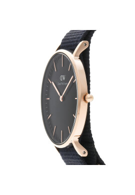 Daniel Wellington Часовник Classic Cornwall DW00100150 Черен - Pepit.bg