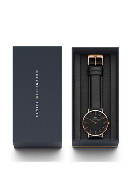 Daniel Wellington Часовник Classic DW00100127 Черен - Pepit.bg