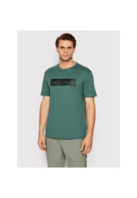 Dare2B Тишърт Dispersed DMT604 Зелен Regular Fit - Pepit.bg