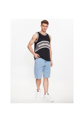 DC Мъжки топ Pastime ADYKT03210 Черен Regular Fit - Pepit.bg