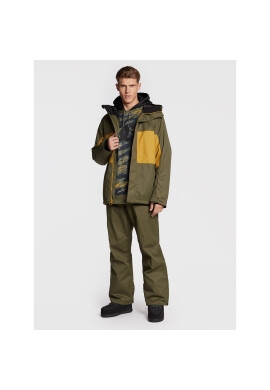 DC Сноуборд яке Defy ADYTJ03046 Зелен Regular Fit - Pepit.bg