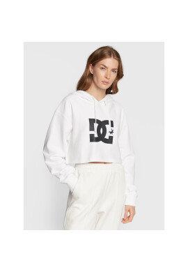DC Суитшърт ADJFT03028 Бял Relaxed Fit - Pepit.bg