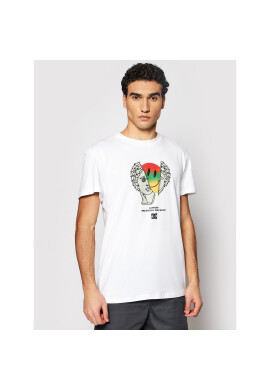 DC Тишърт Breaking The Mold ADYZT04926 Бял Regular Fit - Pepit.bg