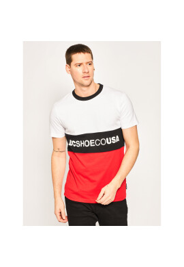 DC Тишърт EDYKT03493 Бял Regular Fit - Pepit.bg