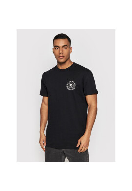 DC Тишърт Old Circle ADYZT05097 Черен Tailored Fit - Pepit.bg