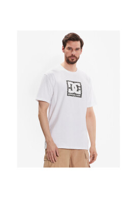 DC Тишърт Square Star Fill ADYZT04987 Бял Regular Fit - Pepit.bg