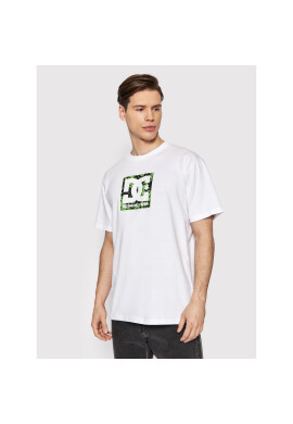 DC Тишърт Square Star Fill ADYZT04987 Бял Regular Fit - Pepit.bg