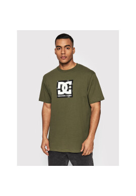 DC Тишърт Square Star Fill ADYZT04987 Зелен Regular Fit - Pepit.bg