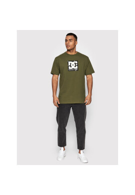 DC Тишърт Square Star Fill ADYZT04987 Зелен Regular Fit - Pepit.bg