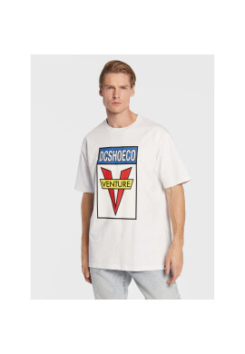 DC Тишърт Venture ADYZT05122 Бял Regular Fit - Pepit.bg