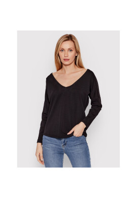 DeeZee Блуза Simple Way DK-004 Черен Relaxed Fit - Pepit.bg