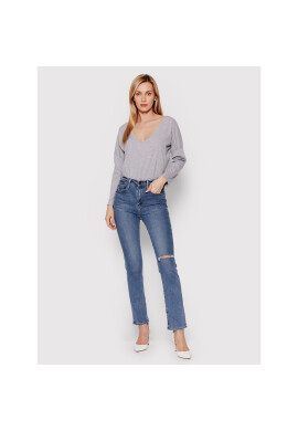 DeeZee Блуза Simple Way DK-004 Сив Relaxed Fit - Pepit.bg