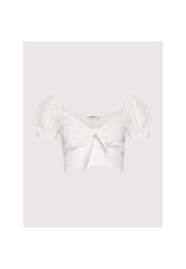 DeeZee Блуза Zynnia 3FB028 Бял Regular Fit - Pepit.bg