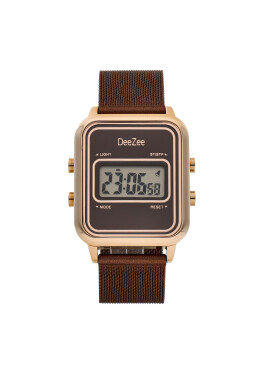 DeeZee Часовник 010209090 Кафяв - Pepit.bg