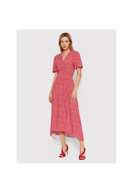 DeeZee Лятна рокля Phoenix SUDT0022 Червен Regular Fit - Pepit.bg