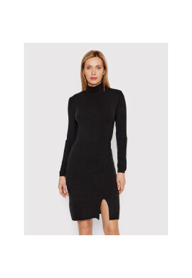 DeeZee Плетена рокля Ancona LF039 Черен Slim Fit - Pepit.bg