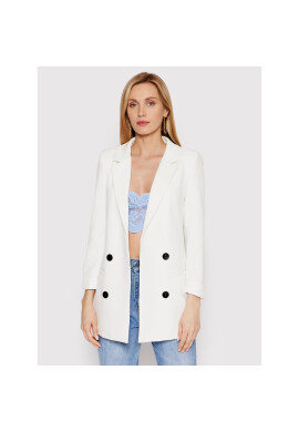 DeeZee Сако Arezzo 5001 Бял Relaxed Fit - Pepit.bg