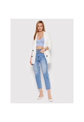 DeeZee Сако Arezzo 5001 Бял Relaxed Fit - Pepit.bg