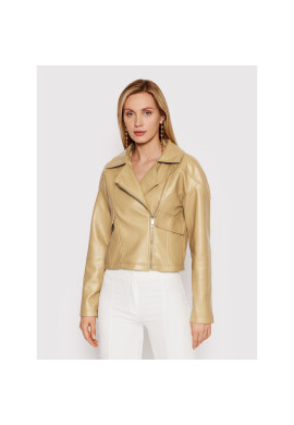 DeeZee Яке от имитация на кожа Ivy PKH054 Бежов Regular Fit - Pepit.bg