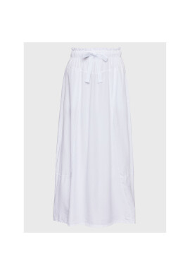 Deha Пола тип трапец Gonna Lunga D83196 Бял Regular Fit - Pepit.bg