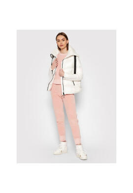 Deha Пухено яке D53260 Бял Regular Fit - Pepit.bg