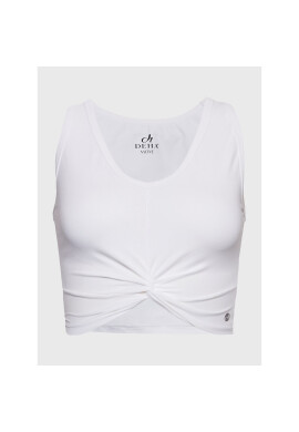 Deha топ A00190 Бял Slim Fit - Pepit.bg