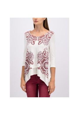 Desigual Блуза 19WWTK78 Бял Regular Fit - Pepit.bg