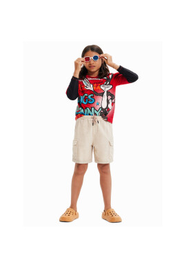 Desigual Блуза 23SBTK12 Червен Regular Fit - Pepit.bg