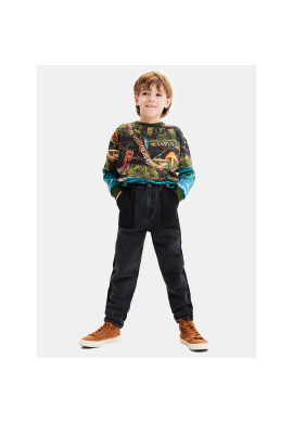 Desigual Блуза 23WBTK08 Зелен Regular Fit - Pepit.bg
