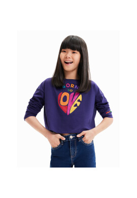Desigual Блуза 23WGTK02 Син Regular Fit - Pepit.bg